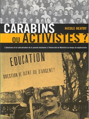 cover image of Carabins ou activistes?